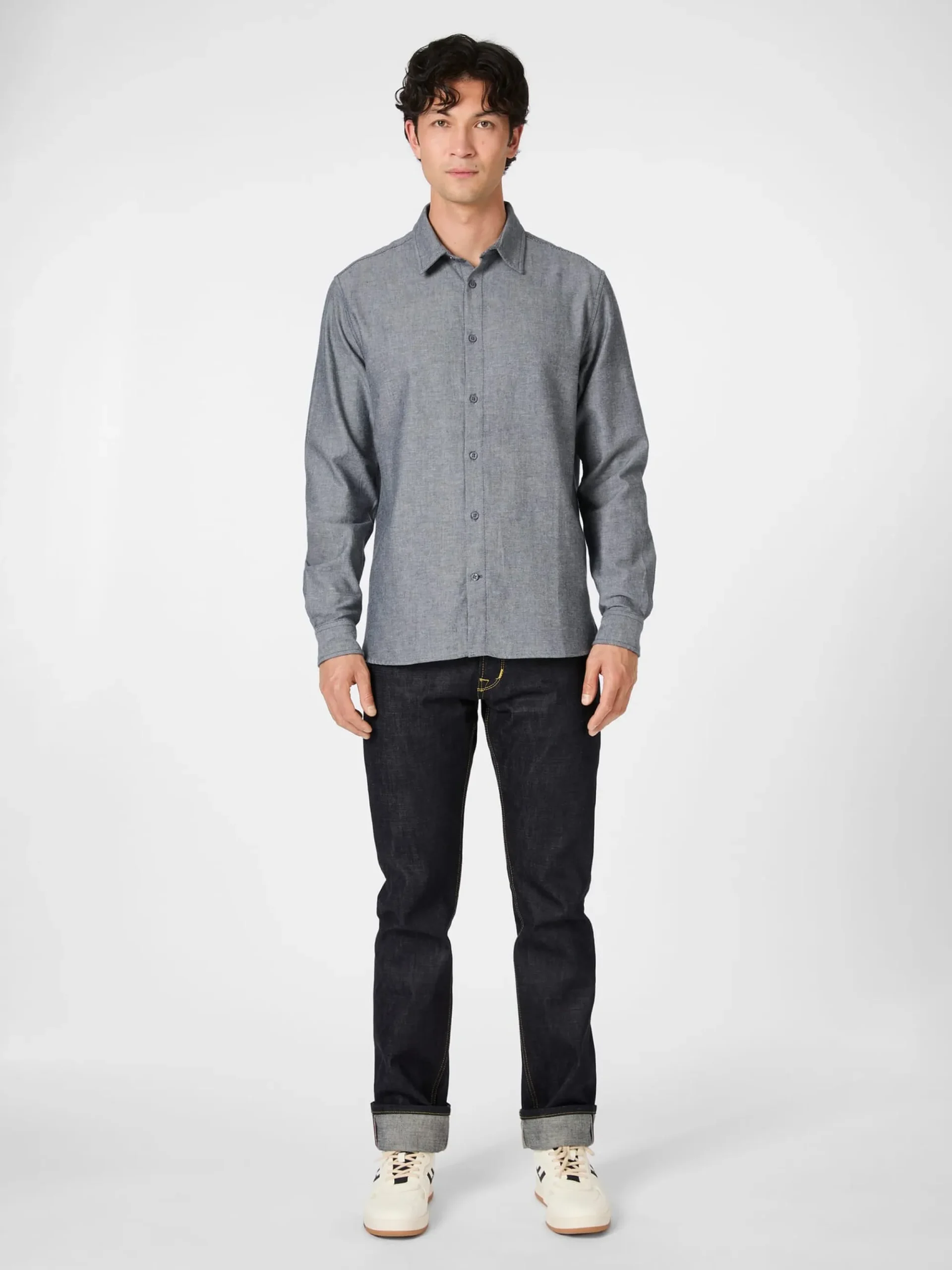 Hemden * Knowledge Cotton Apparel Herrenhemd Flanell