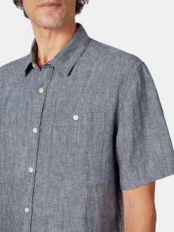 Hemden * Knowledge Cotton Apparel Herrenhed Habar einen Blaumelange
