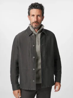 Hemden|Jacken * About Companions Herren-Hedjacke Anthrazit