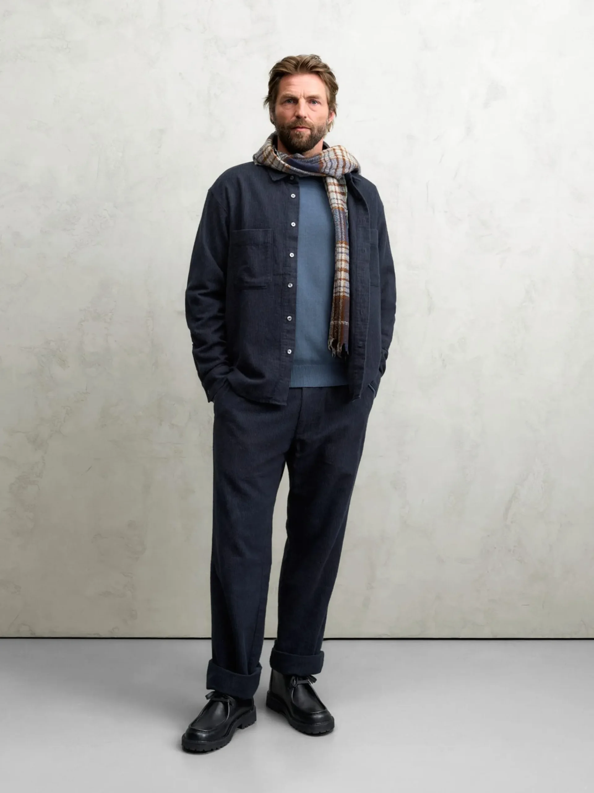Hemden * About Companions Herren-Hedjacke getreift