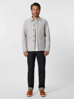 Hemden * Vetra Herren-Hemdjacke Moleskin Hellgrau
