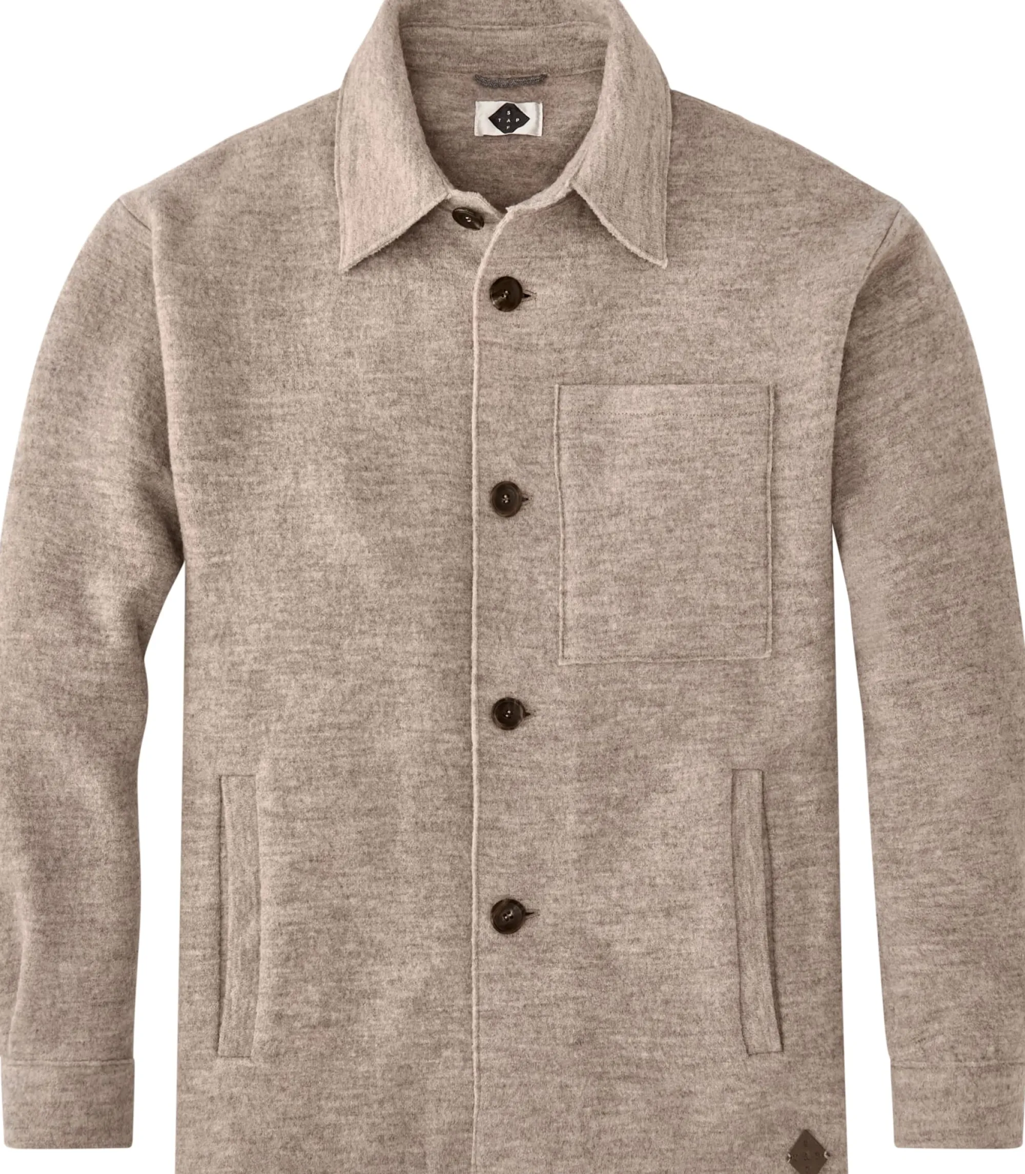 Hemden * Stapf Herren-Hedjacke Wowirk Sand