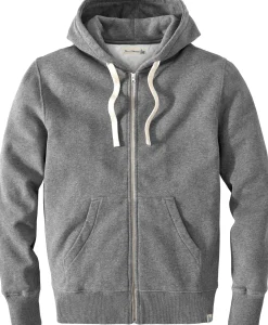 Strickjacken * Merz b. Schwanen Herren-Hoodiejacke Graumelange