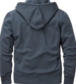 Strickjacken * Merz b. Schwanen Herren-Hoodiejacke Denim