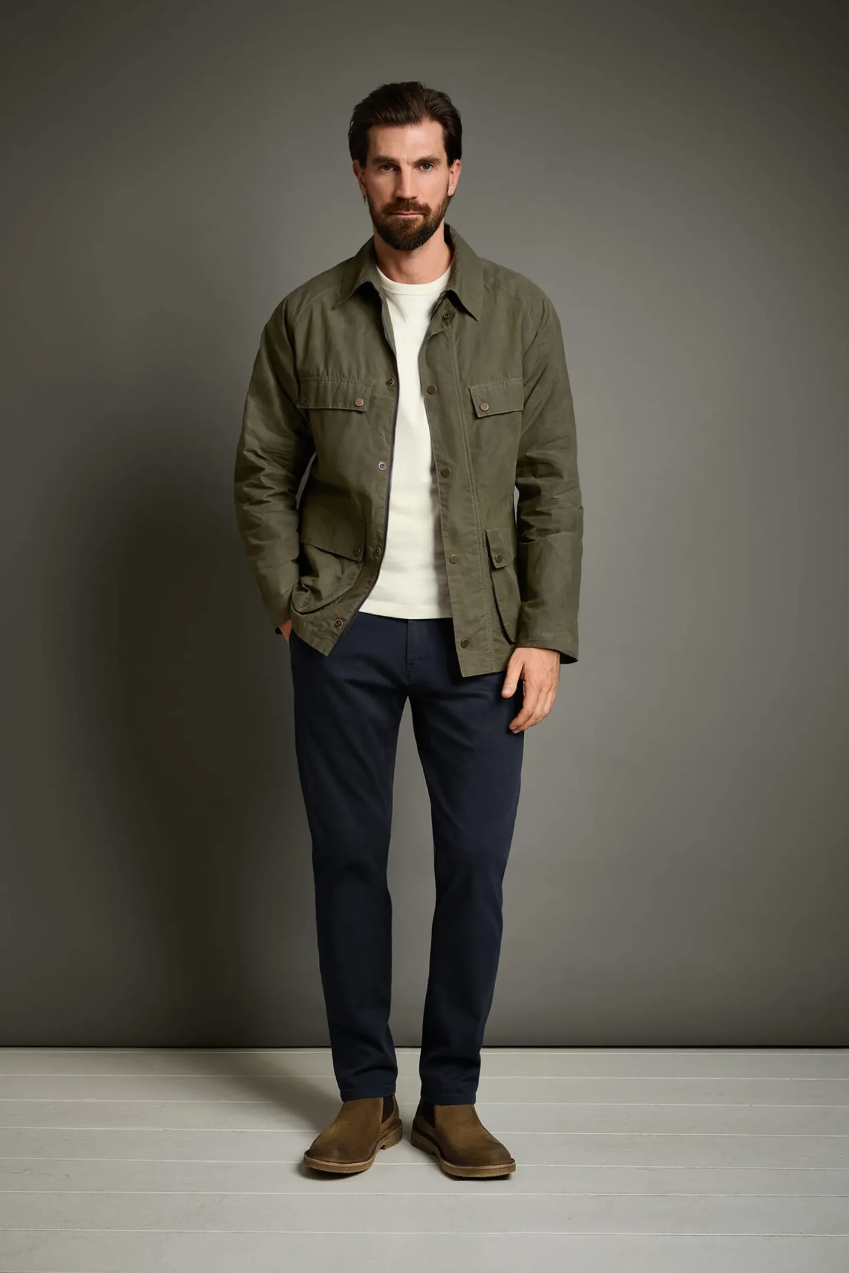 Hosen * Blue de Gênes Herrenhose Dunkelblau