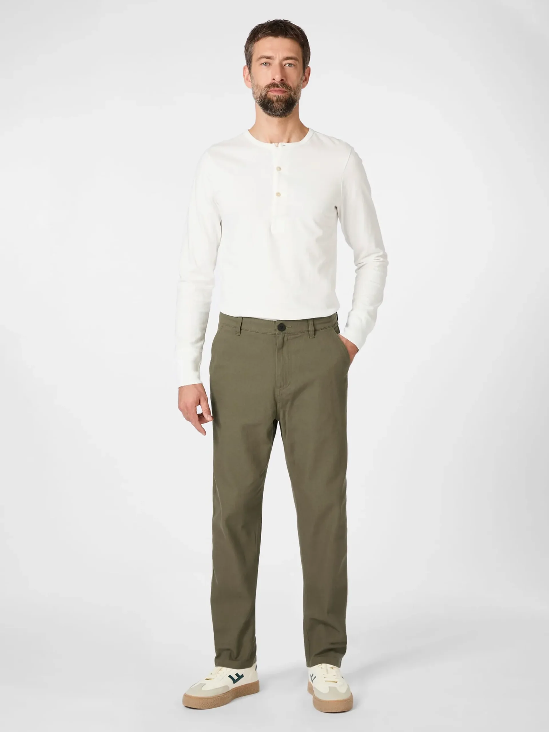 Hosen * Knowledge Cotton Apparel Herrenhose Baumwollcanvas