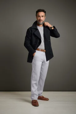 Jacken * Hannes Roether Herrenjacke Doppereiher Dunkelblau