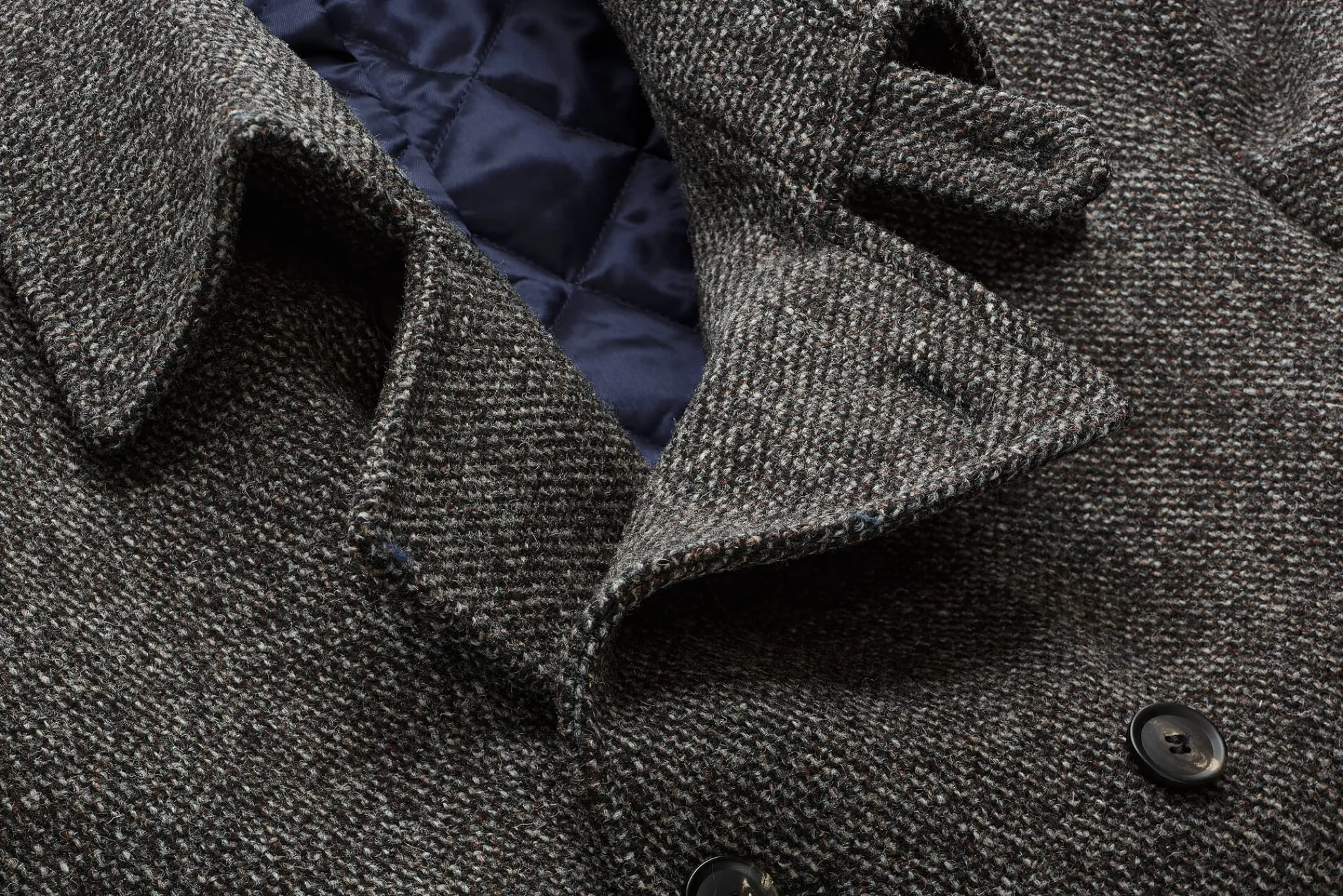 Jacken * Herrenkleiderfabrik Kastell Herrenjacke Doppelreiher Graumelange