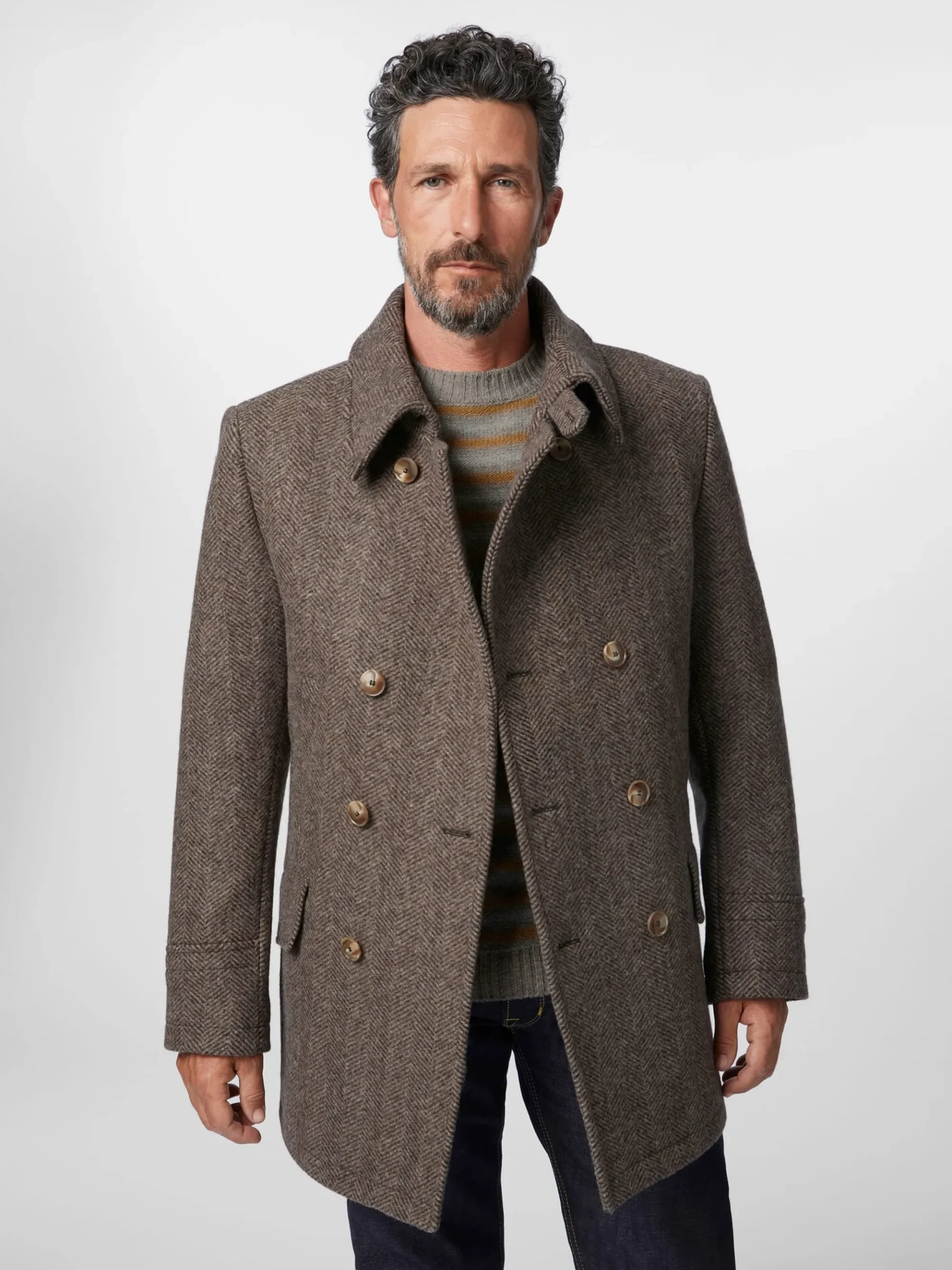 Jacken * Herrenkleiderfabrik Kastell Herrenjacke Doppelreiher