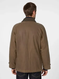 Jacken * Manifattura Ceccarelli Herrenjacke gewachst Mittelbraun