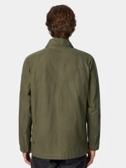 Jacken * L’impermeabile Herrenjacke gewachst Oliv