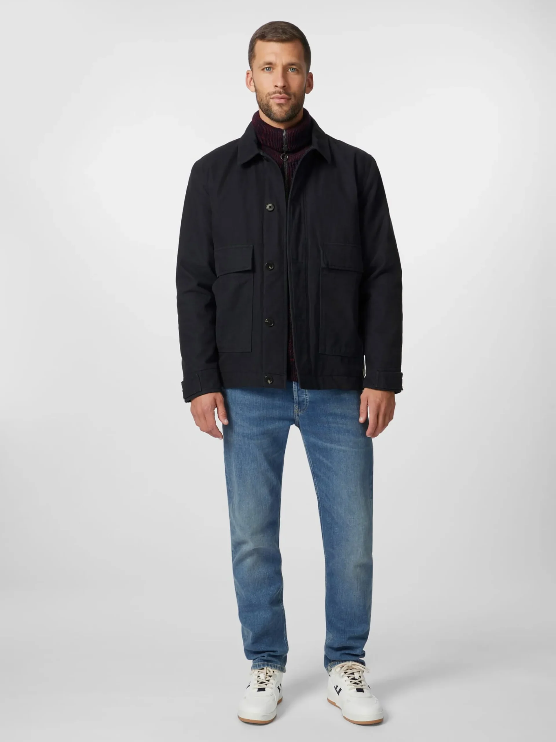 Jacken * Armor lux Herrenjacke eeann Dunkelblau