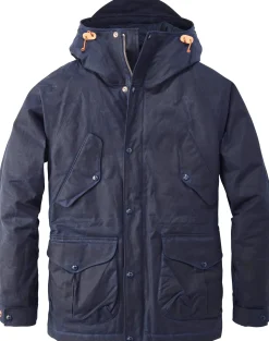 Jacken * Manifattura Ceccarelli Herrenjacke wattiert Navy