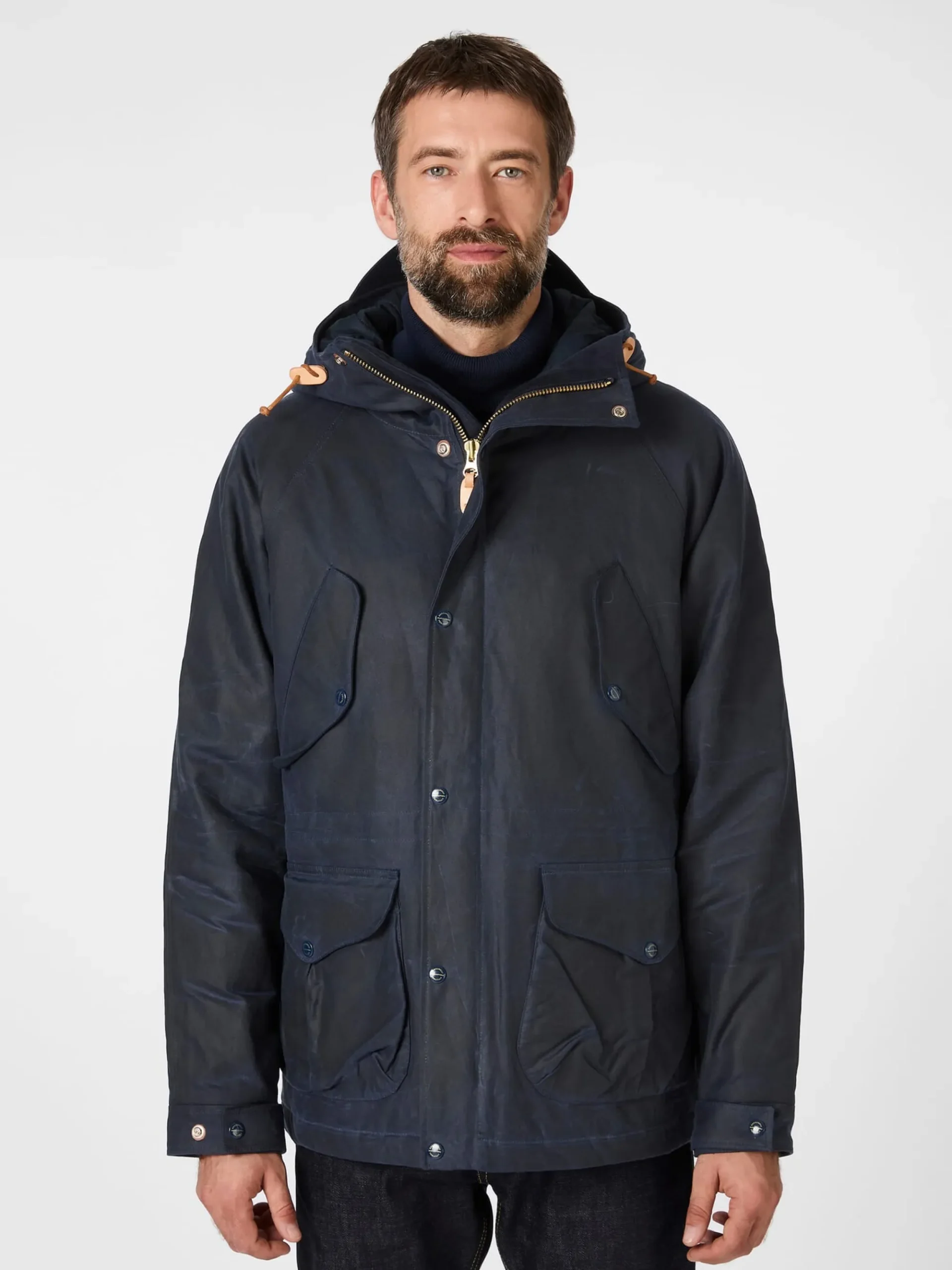 Jacken * Manifattura Ceccarelli Herrenjacke wattiert Navy