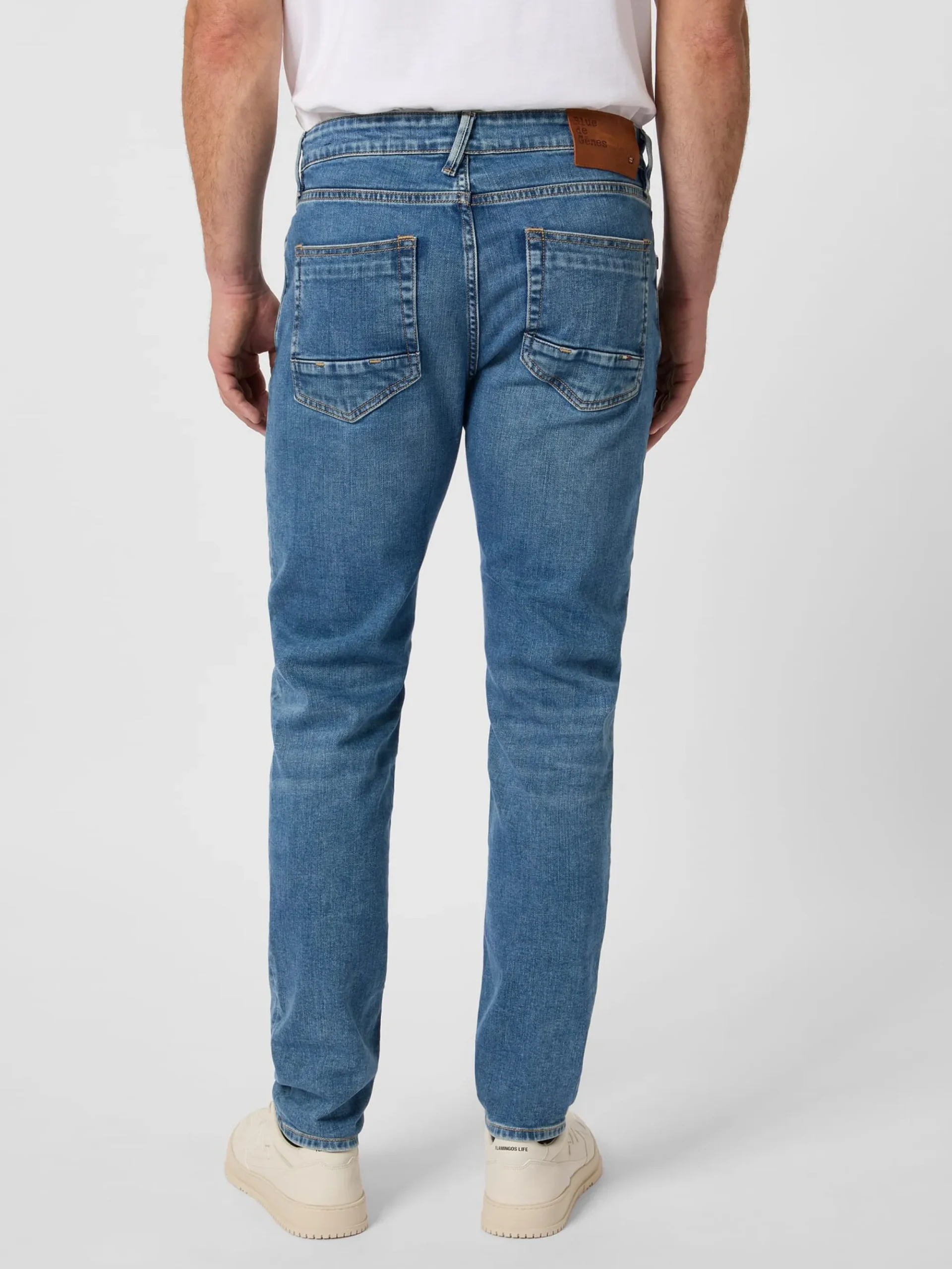 Jeans|Hosen * Blue de Gênes Herrenjeans Regular Slim Fit