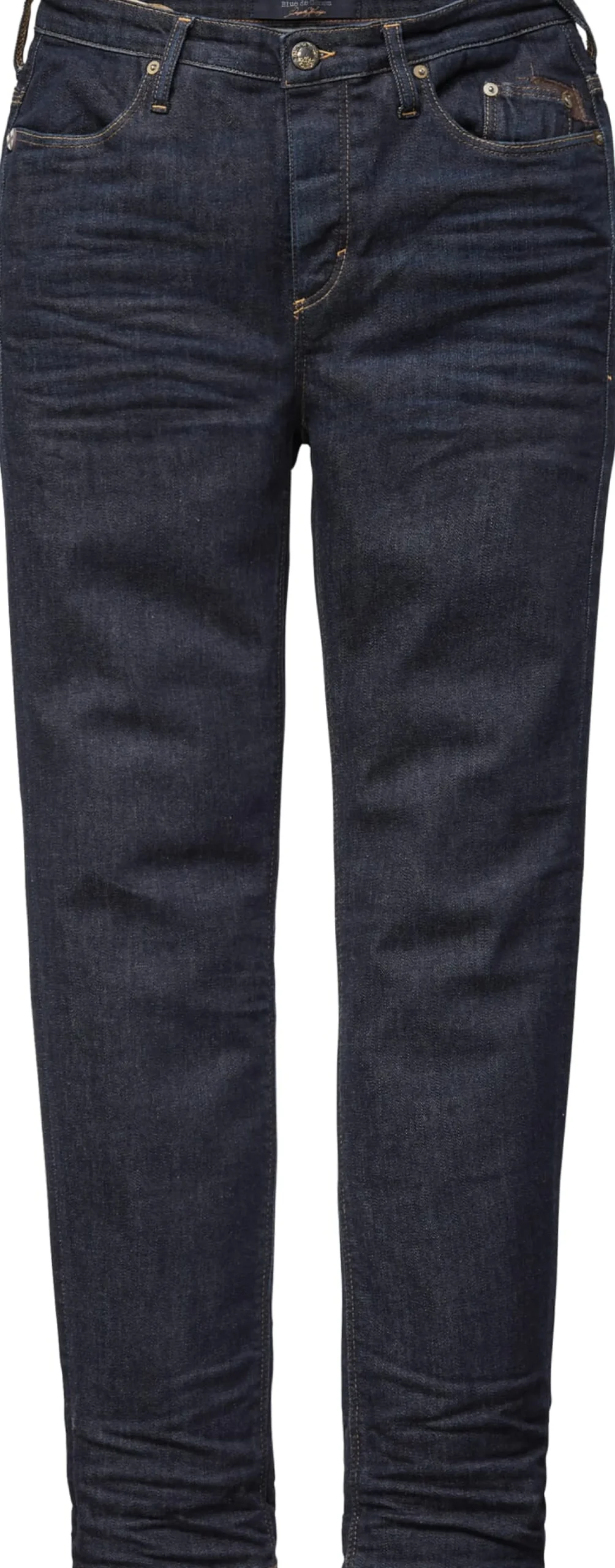 Jeans|Hosen * Blue de Gênes Herrenjeans Regular Slim Fit Denim