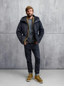 Jeans|Hosen * Blue de Gênes Herrenjeans Regular Slim Fit Denim
