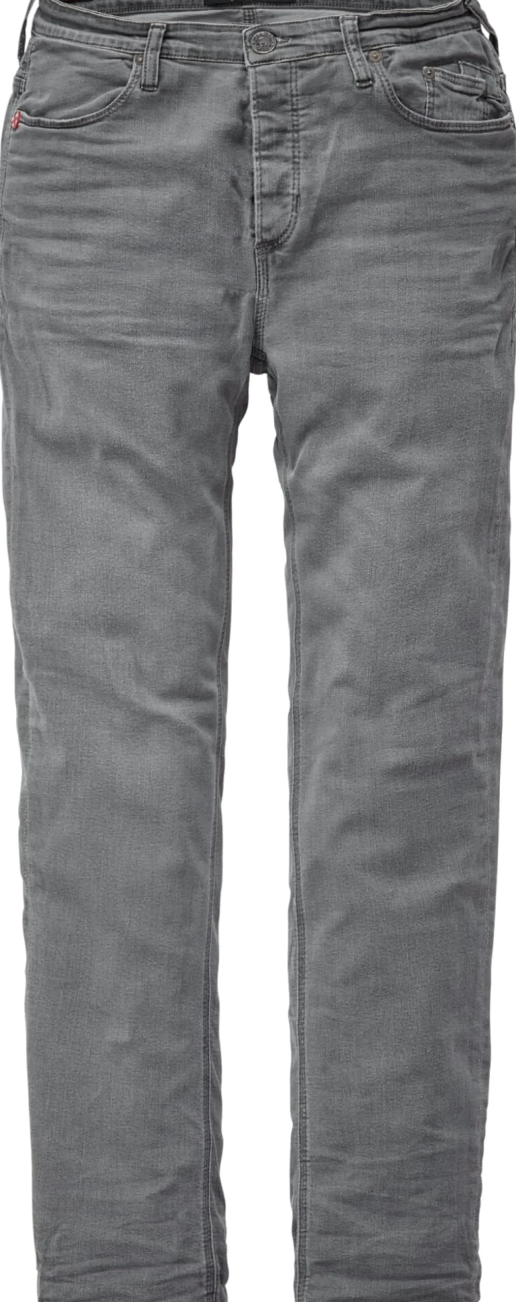 Jeans|Hosen * Blue de Gênes Herrenjeans Regular Slim Fit Grau