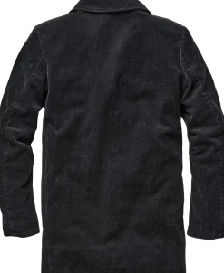 Jacken * Vetra Herren-Kabanjacke Cord Schwarz