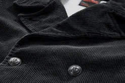 Jacken * Vetra Herren-Kabanjacke Cord Schwarz