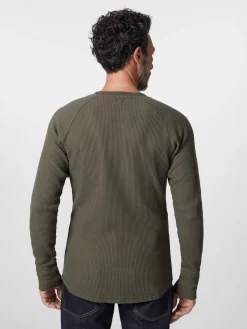 Shirts * Pike Brothers Herren-angarhirt Oliv
