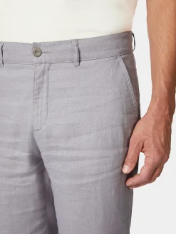 Hosen * Manufactum Herren-Leinenhose Hellgrau