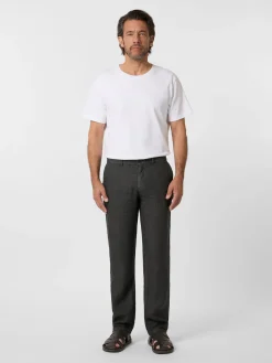 Hosen * Manufactum Herren-Leinenhose Schwarzblau
