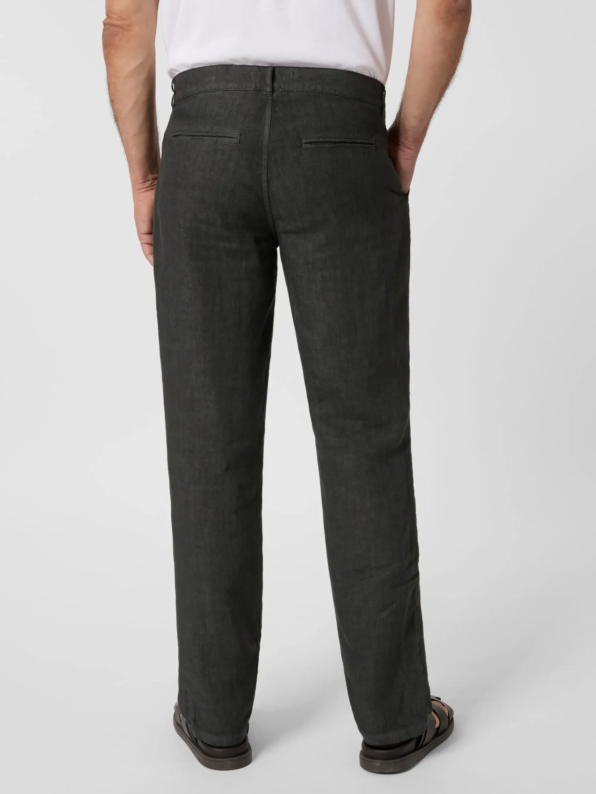 Hosen * Manufactum Herren-Leinenhose Schwarzblau