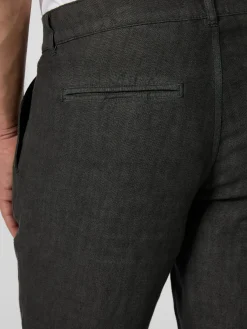 Hosen * Manufactum Herren-Leinenhose Schwarzblau