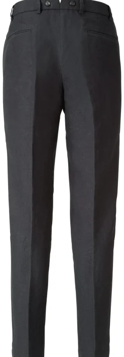 Hosen * Hiltl Herren-Leinenhose Dunkelblau