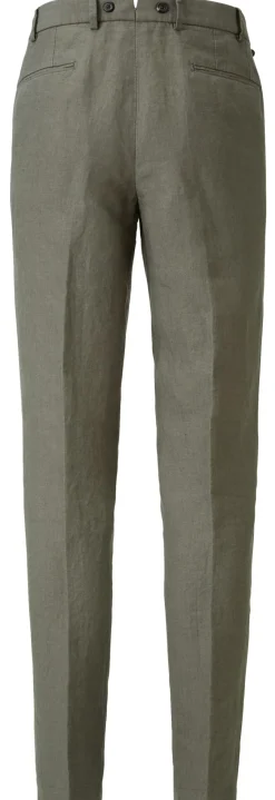 Hosen * Hiltl Herren-Leinenhose Oliv