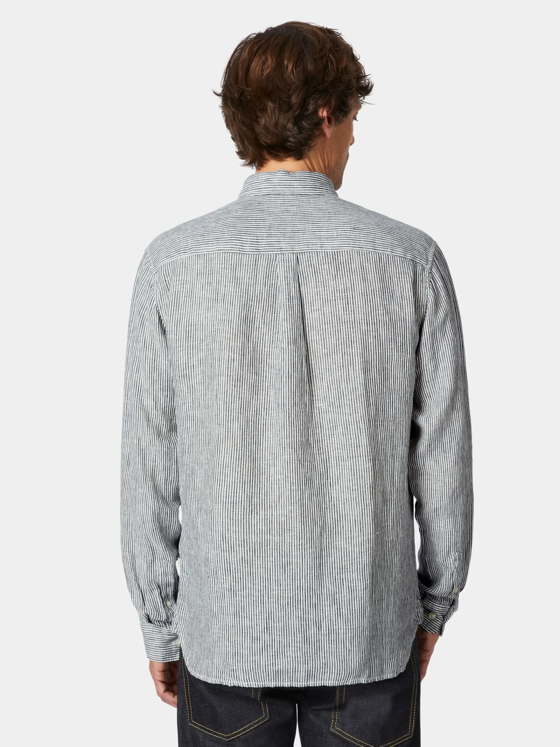 Hemden * Knowledge Cotton Apparel Herren-Leinenhirt getreift