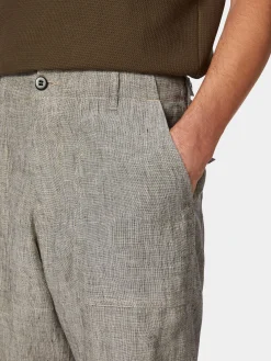 Hosen * Pike Brothers Herren-Leinenshorts 1962