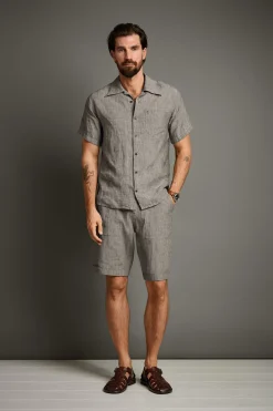 Hosen * Pike Brothers Herren-Leinenshorts 1962