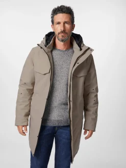 Jacken * Ecoalf Herrenparka Sand