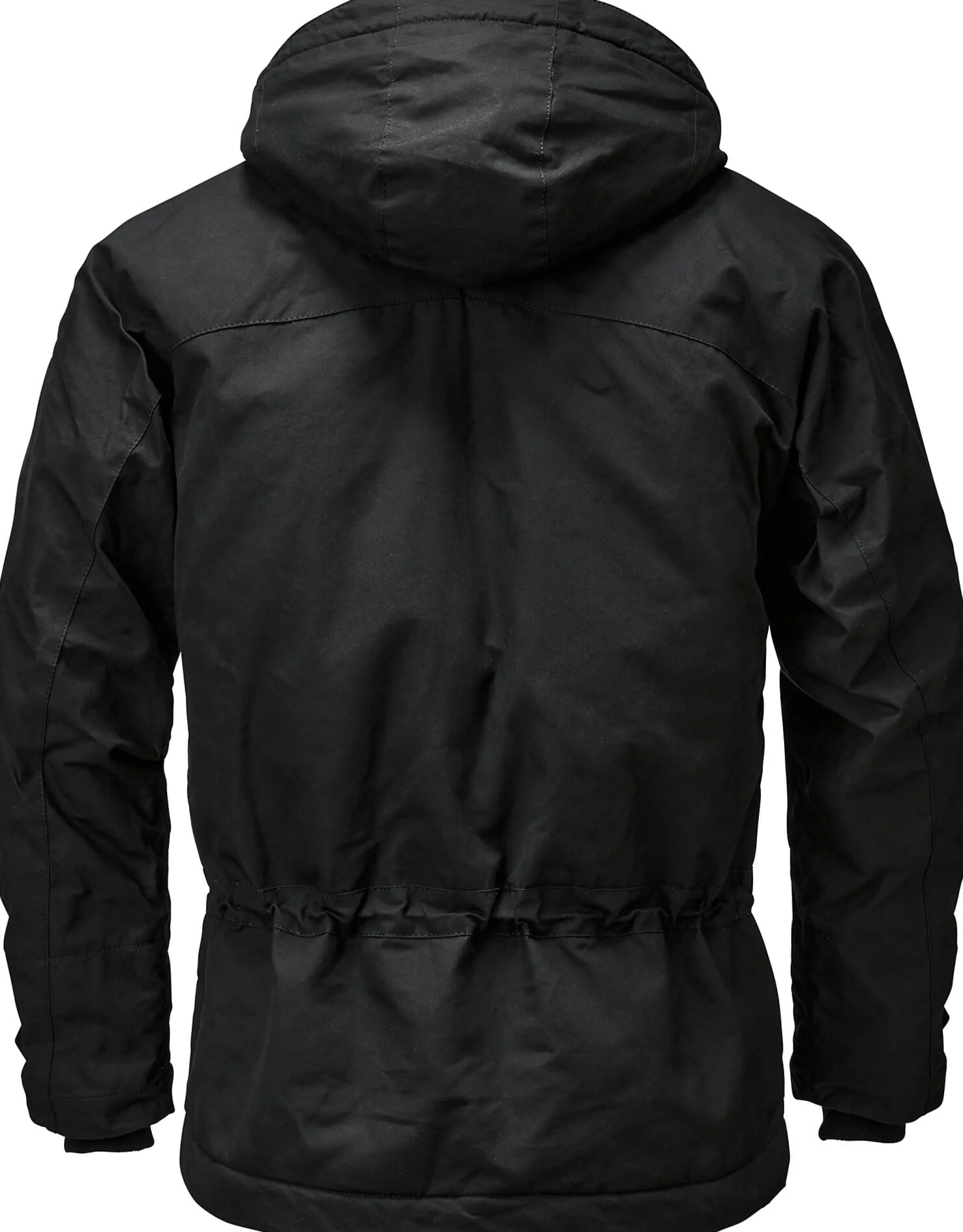 Jacken * Manifattura Ceccarelli Herren-Parkajacke Schwarz