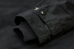 Jacken * Manifattura Ceccarelli Herren-Parkajacke Schwarz