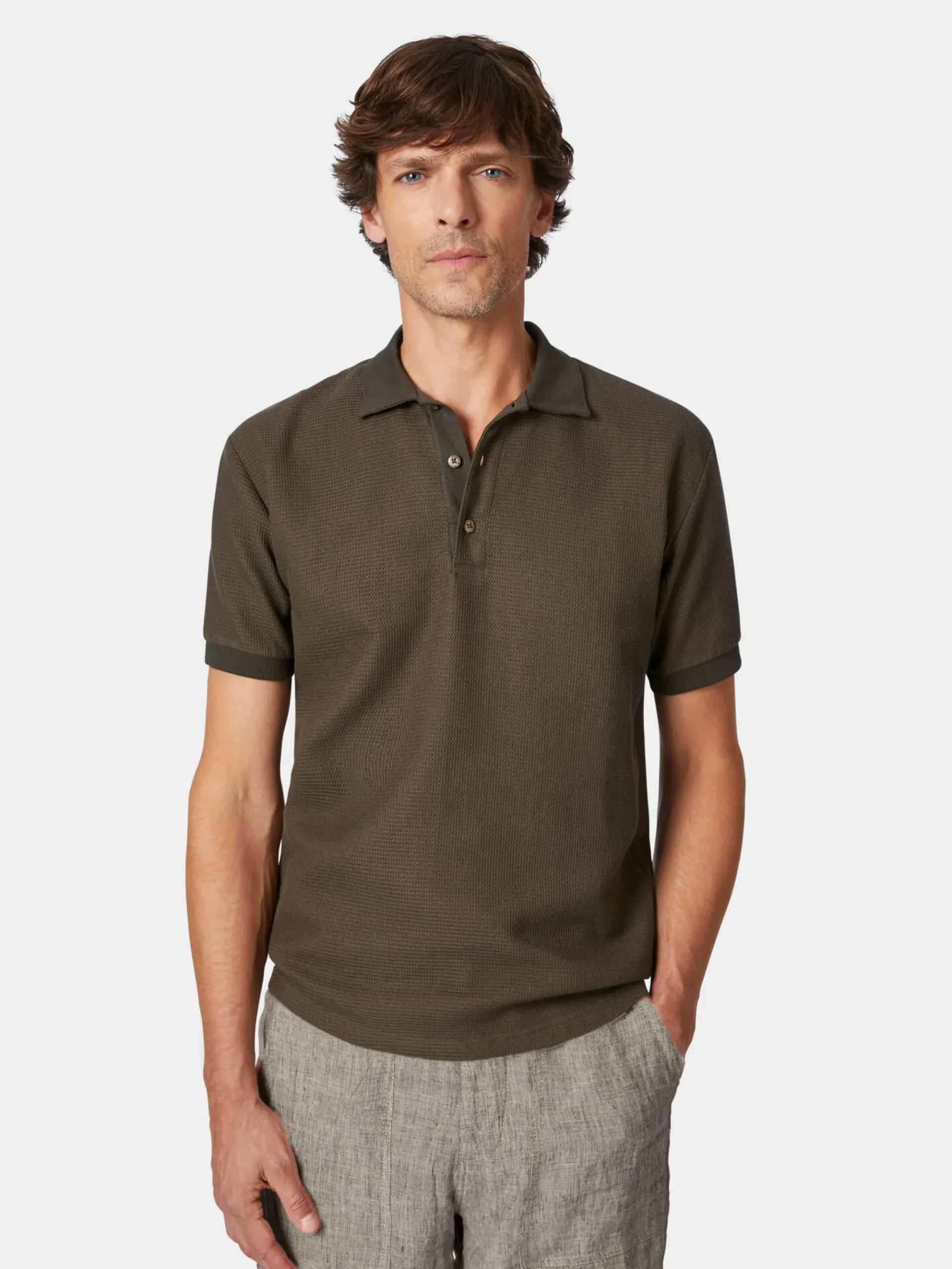 Shirts * Pike Brothers Herren-Poohirt 1963 Oliv