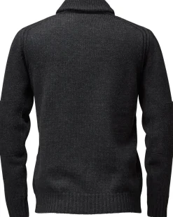 Pullover * Maglificio GRP Herrenpuover chakragen Anthrazit