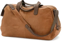 Reisetaschen * Harold’s Lederwaren Herren-Reisetasche Cognac