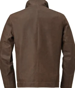 Jacken * Hack Lederware Herren-Rindlederjacke Braun