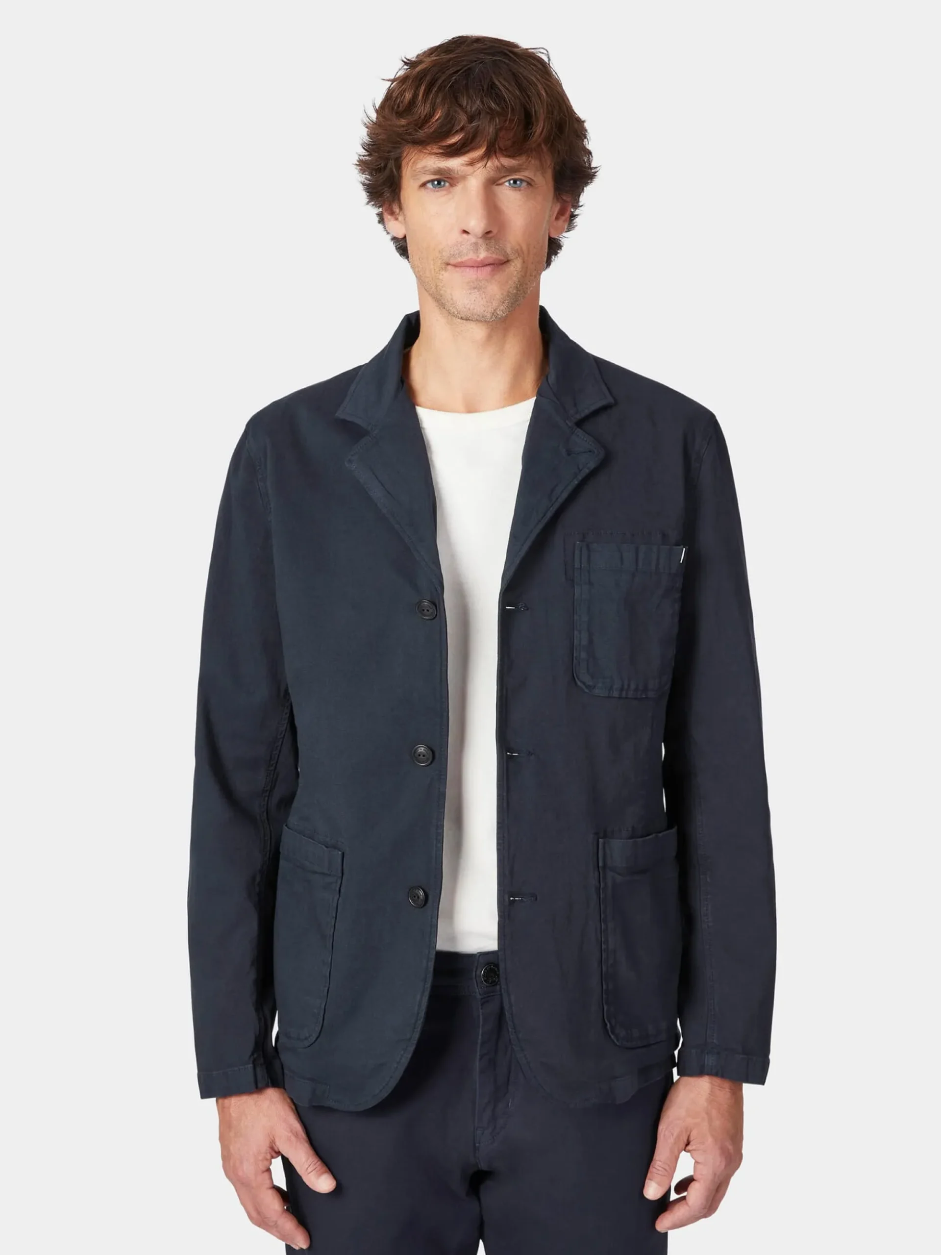 Sakkos * Blue de Gênes Herrensakko Dunkelblau