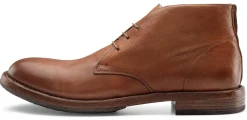 Stiefel * MOMA Herren-Schnürboot Mittelbraun