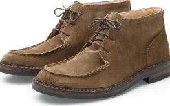 Stiefel * Astorflex Herren-Schnürboot Rauleder Taupe