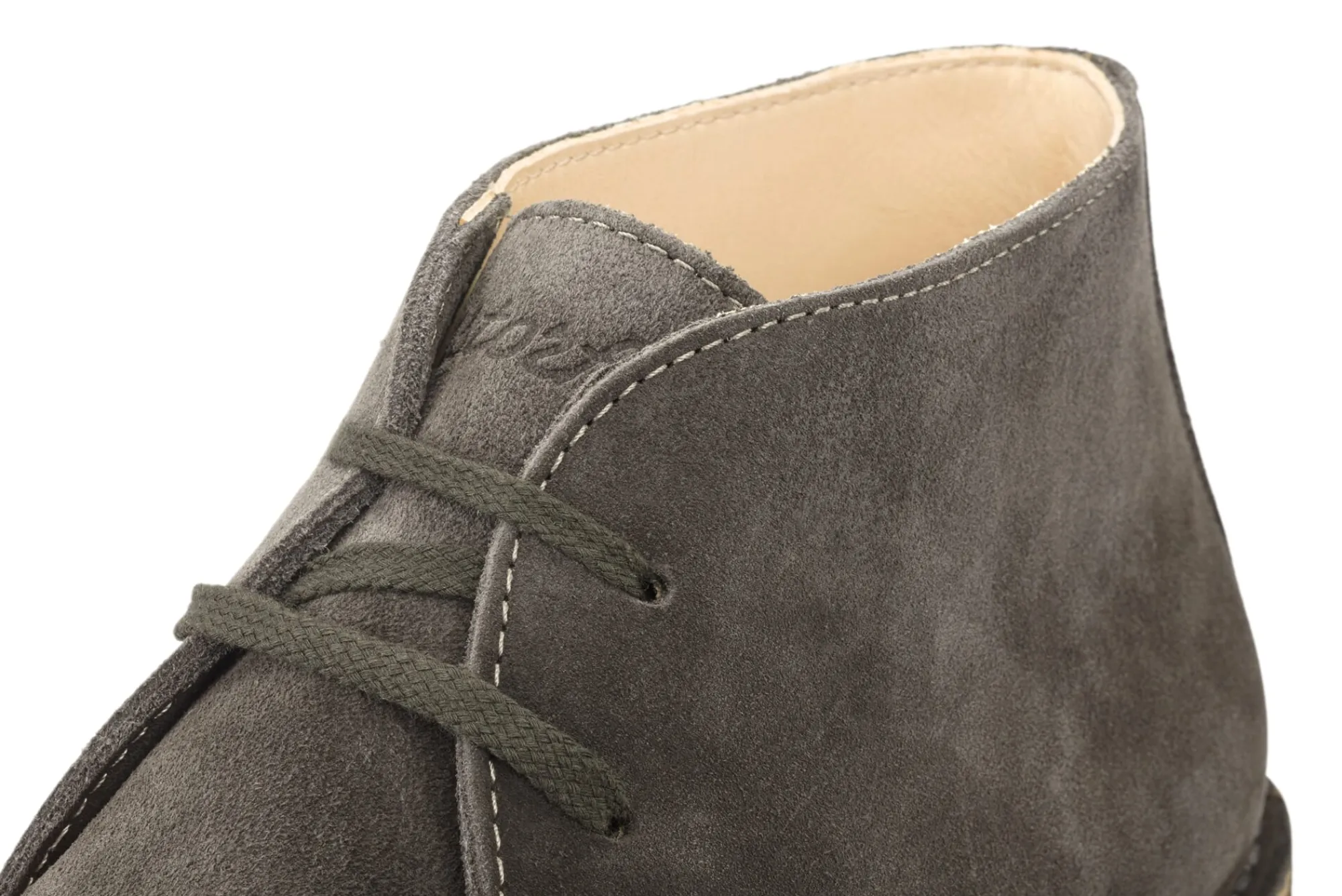 Stiefel * Astorflex Herren-Schnürboot Velours Grau