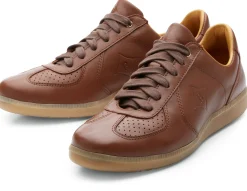 Sneaker|Freizeitschuhe * Brütting Herren-Sneaker Rindleder Braun