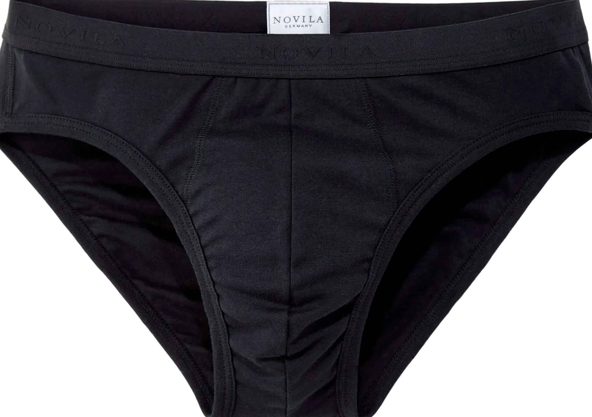 Wäsche * Novila Herren-Sportslip Schwarz