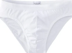 Wäsche * Novila Herren-Sportslip Weiß