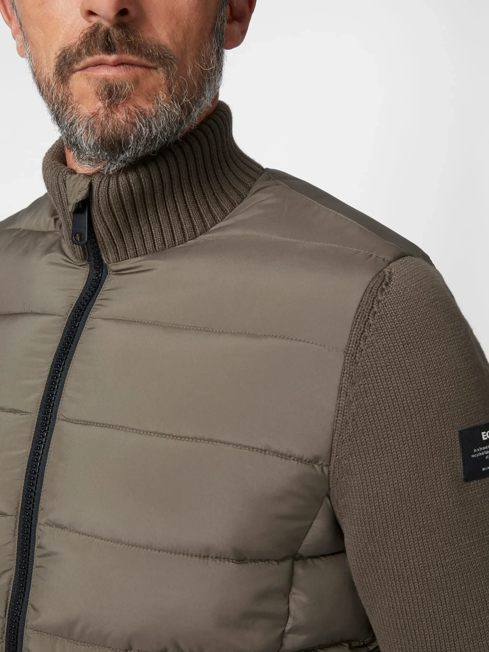 Strickjacken * Ecoalf Herren-tepp-trickjacke Oliv
