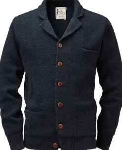 Strickjacken * Maglificio GRP Herren-trickjacke Dunkelblau